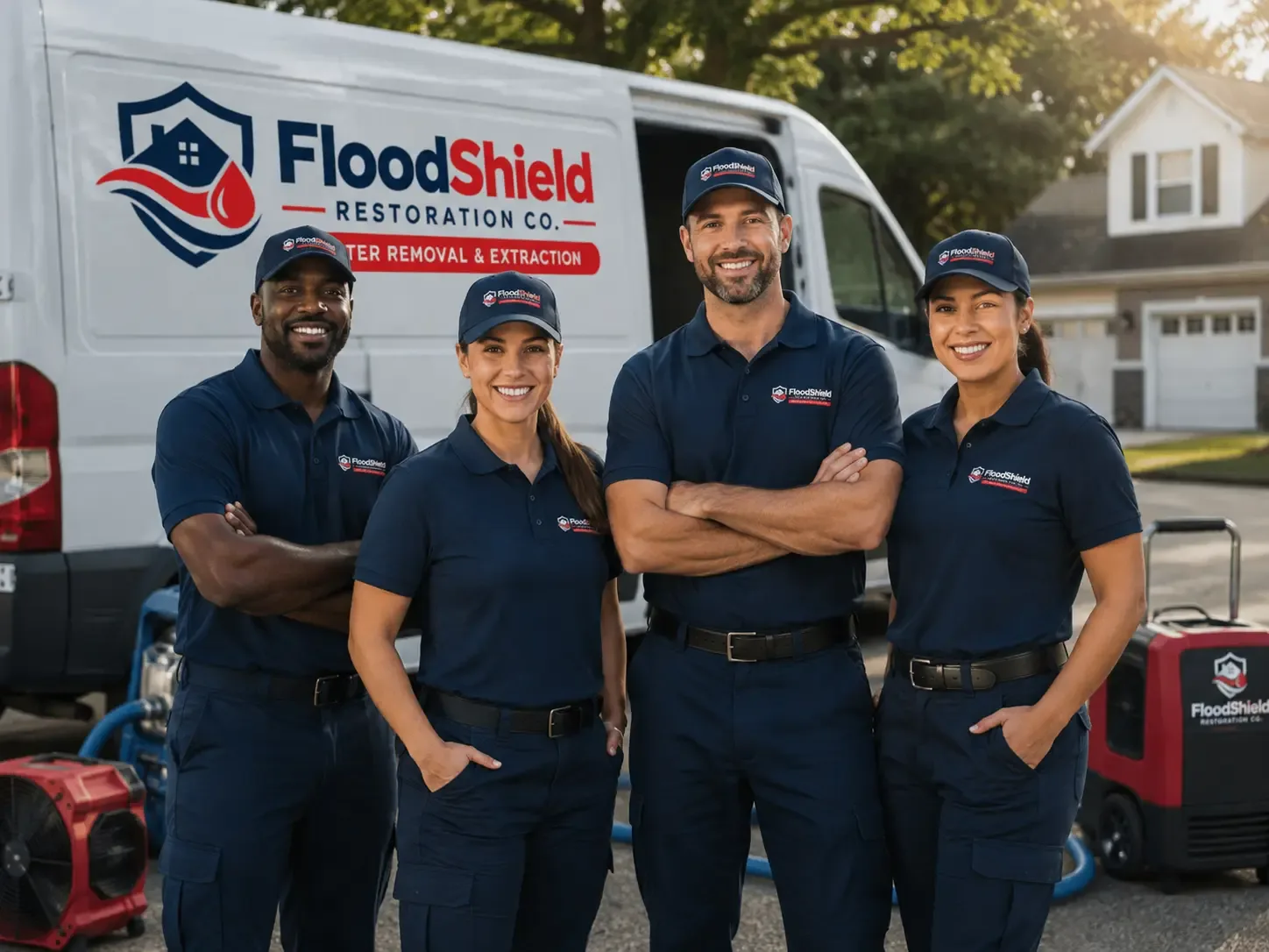Flood Damage Restoration company in Orgas, WV